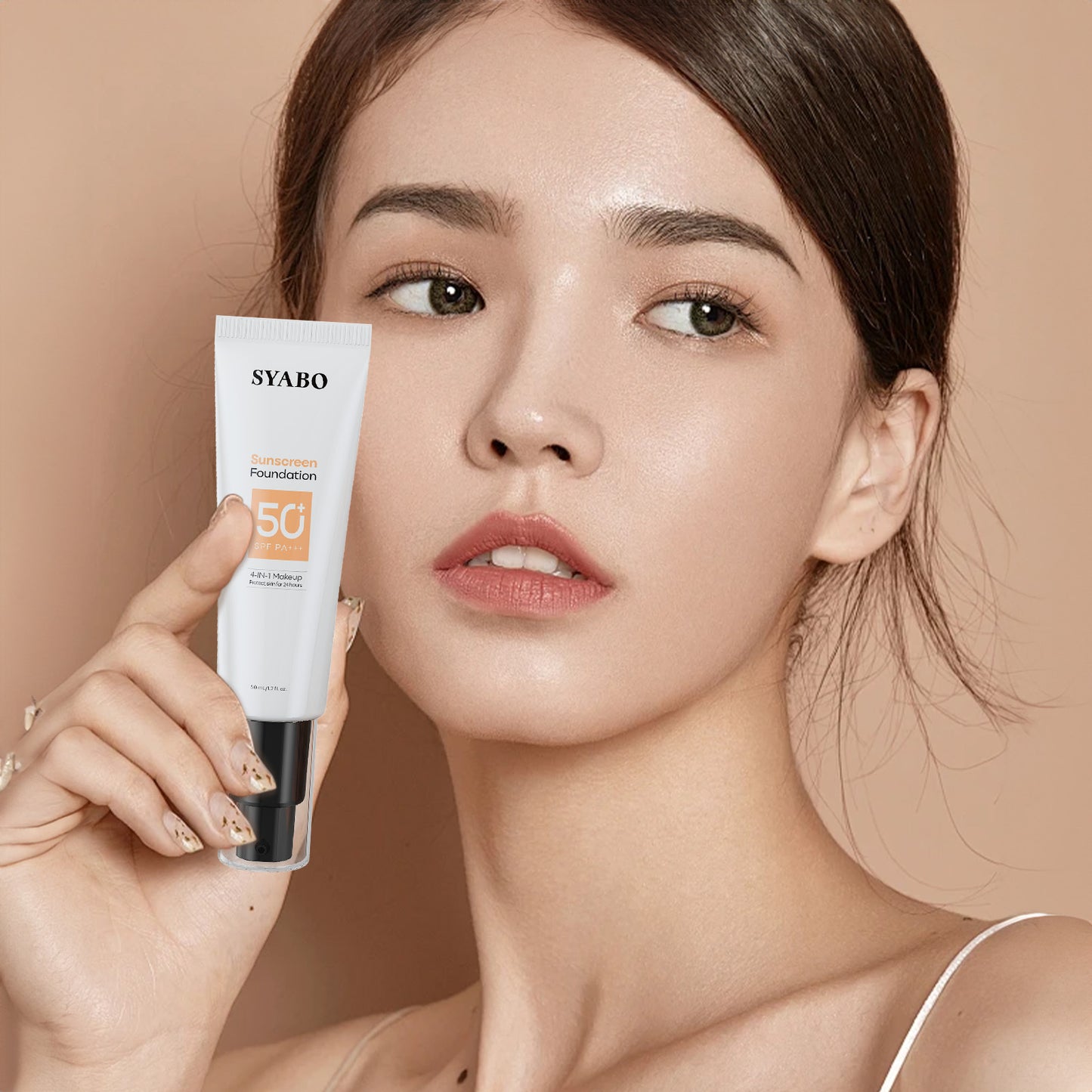 SPF50 Sunscreen Liquid Foundation