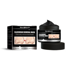 West&Month Blackhead Removal Mask, Peel Off Remove Blackhead Activated Carbon Cleansing Face Mask